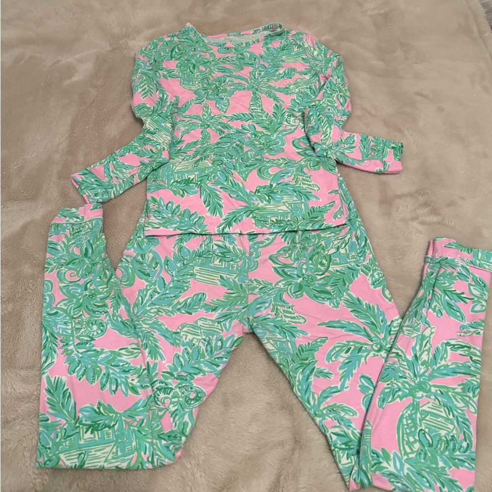 Lilly Pulitzer Girls Pajama Set